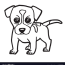 dog coloring page royalty free vector