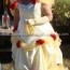 coolest homemade belle costume for a woman