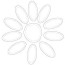 girl scout daisy petals coloring page