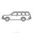 station wagon coloring page ultra
