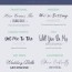 best wedding font combinations for