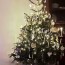 white silver and gold christmas tree