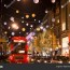 london december christmas lights and