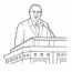 president monson coloring page