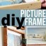 easy diy picture frame for art or posters