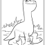good dinosaur coloring pages free