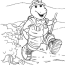 barney coloring page coloring home