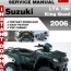 suzuki lta 700 king quad 2006 factory