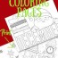 festive christmas coloring pages for