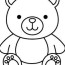 tag teddy bear coloring page print