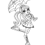monster high coloring pages 100