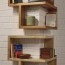 diy corner shelf ideas