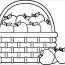 apple in basket coloring page coloringbay