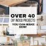 over 40 easy diy wood projects for 2021