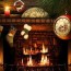 christmas fireplace wallpapers top