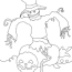 scarecrow coloring page for kids free