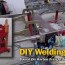 diy welding cart built around harbor