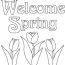 spring coloring pages only coloring