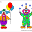 clowns free printable templates