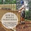 how to build a picket fence ashley