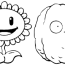 plants vs zombies coloring pages to