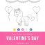 10 free valentines coloring pages tip