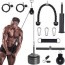 gym pulley system diy exercise set