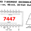7447 datasheet bcd to 7 segment
