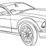super car ford gt40 coloring page cool