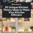 30 unique kitchen pantry ideas to make