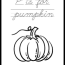 letter p is for pumpkin coloring page
