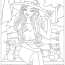 free barbie coloring pages for download