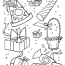 birthday party coloring page coloring