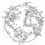 coloring page of earth png images