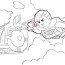 lego superman flying coloring page