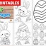 free easter coloring pages for kids