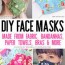 diy face masks for all skill levels