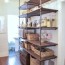 45 diy pantry shelves built with pipe