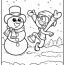snowman coloring pages updated 2022