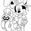 pirate mickey on hallween coloring page