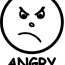 angry face coloring pages coloring