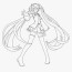 miku hatsune coloring page by