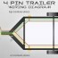 4 pin trailer wiring install diagram
