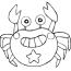 crab coloring pages clip art library