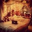 hang christmas lights in a bedroom