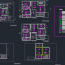electrical layout of a house in autocad