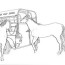 printable coloring pages horse show