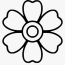 daisy colouring pages of a flower hd
