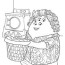 monster inc coloring pages mike