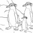 printable penguin coloring pages for kids